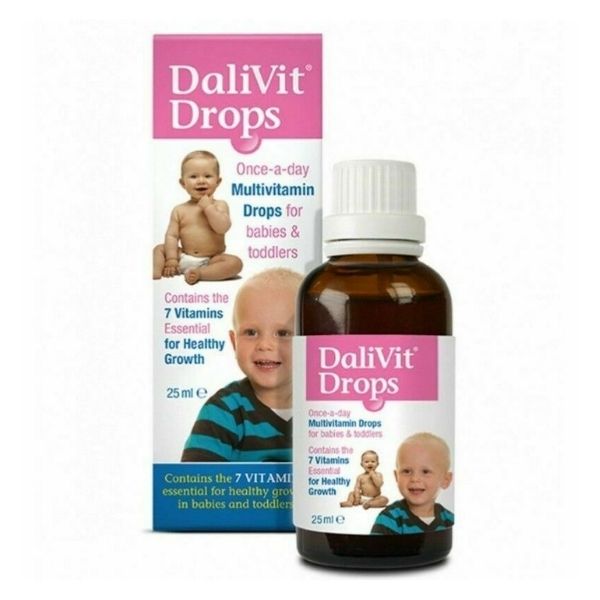 Dalivit - Multivitamin Drops Babies & Toddlers 25ml - Medaid