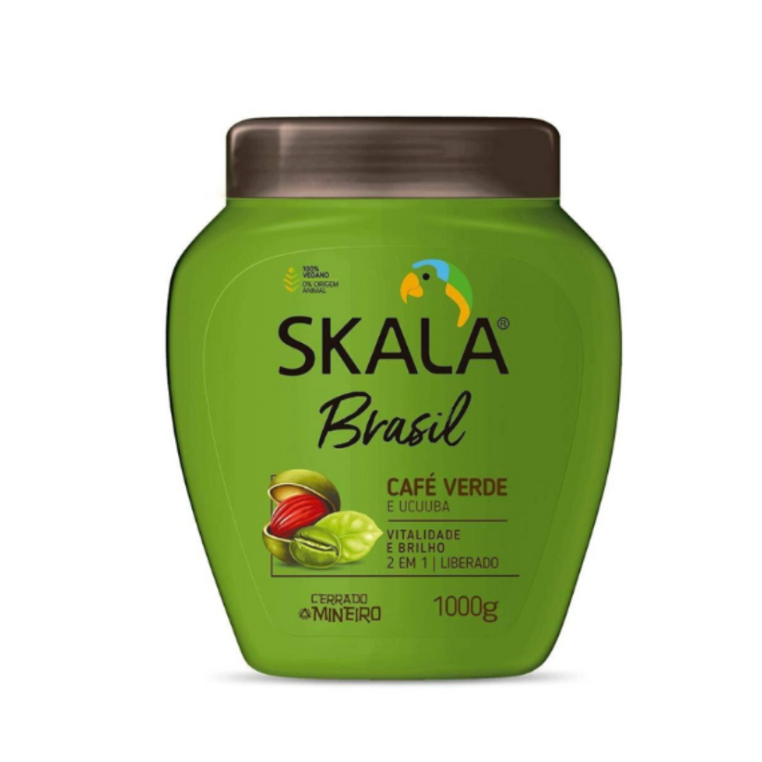 Skala Brasil Green Coffee and Ucuuba Hair Treatment Conditioning Cream 1kg - Medaid International
