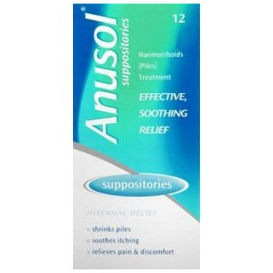 Anusol - Suppositories 12s - Medaid