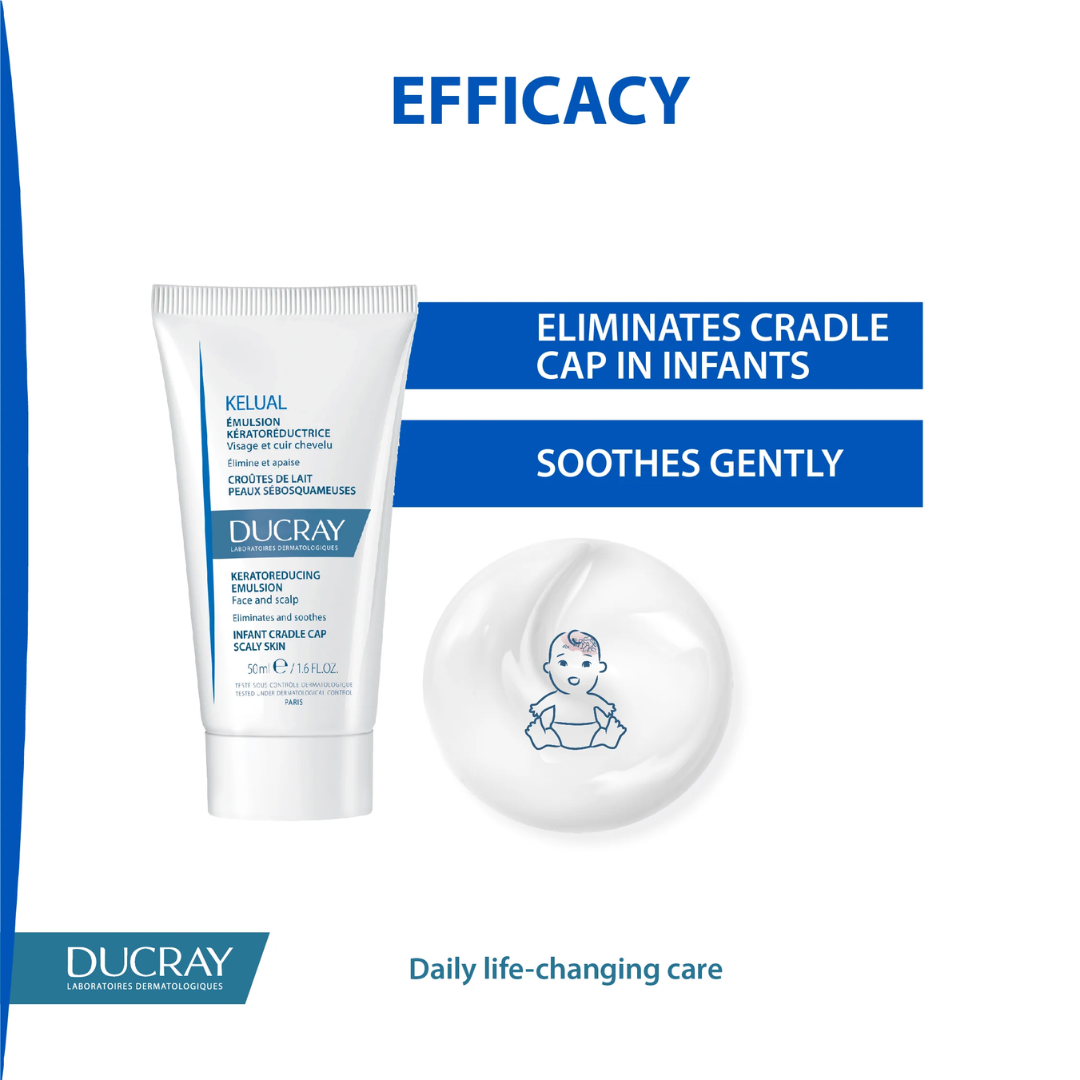 Ducray Kelual Kerato-Reducing Emulsion Cradle Cap 50ml