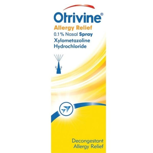 Otrivine - Allergy Relief 0.1% Nasal Spray 10ml - Medaid International