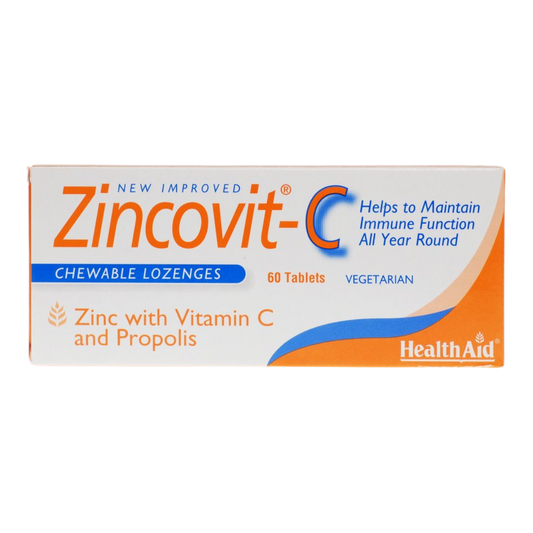 HealthAid - Zincovit-C 60 Chewable Lozenges - Medaid