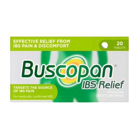 Buscopan - IBS Relief Buscopan 20 Tablets - Medaid International