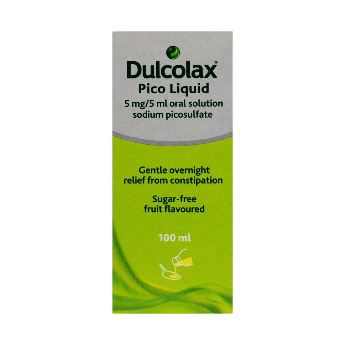 Dulcolax Pico Liquid Laxative (Sodium Picosulfate) 5mg/5ml Oral Solution (Adult) – 100ml - Medaid International