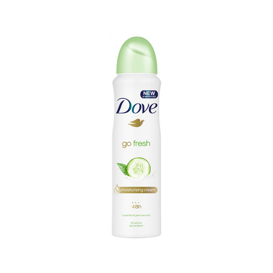 Dove For Women Antiperspirant Cucumber&Green Tea Deodorant Spray 250ML - Medaid - Lebanon
