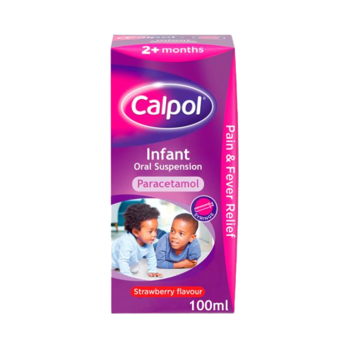 Calpol - Infant Suspension Strawberry Flavour 100ml - Medaid International