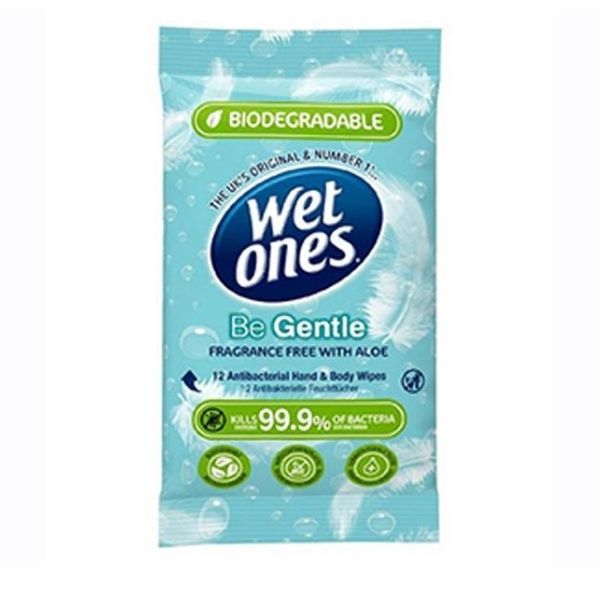 Wet Ones - Be Gentle Wipes - Medaid