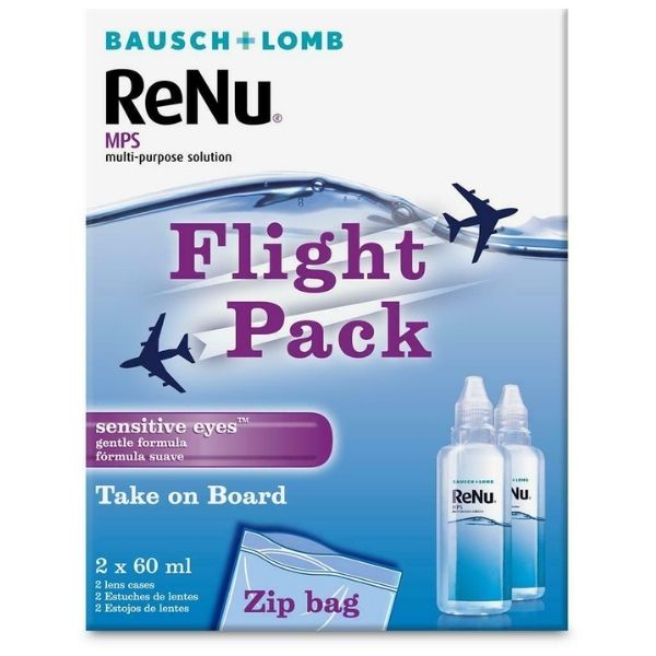 Renu - Mps Flight Pack 2 X 60ml - Medaid International