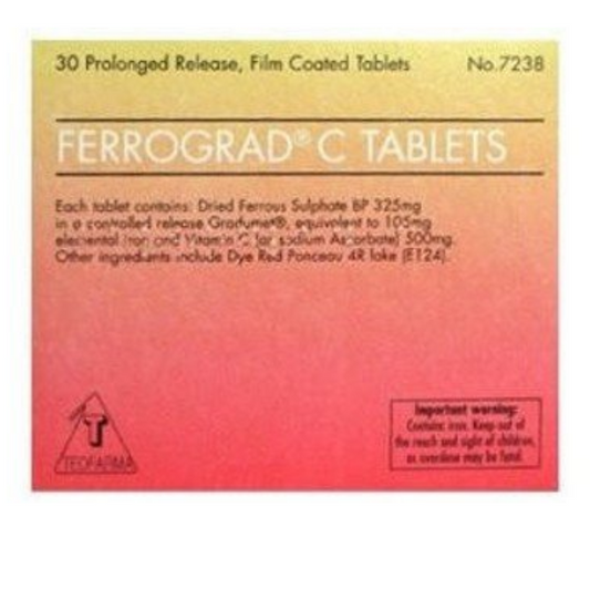 Ferrograd - C Filmtabs Blister 30 Tablets P - Medaid International