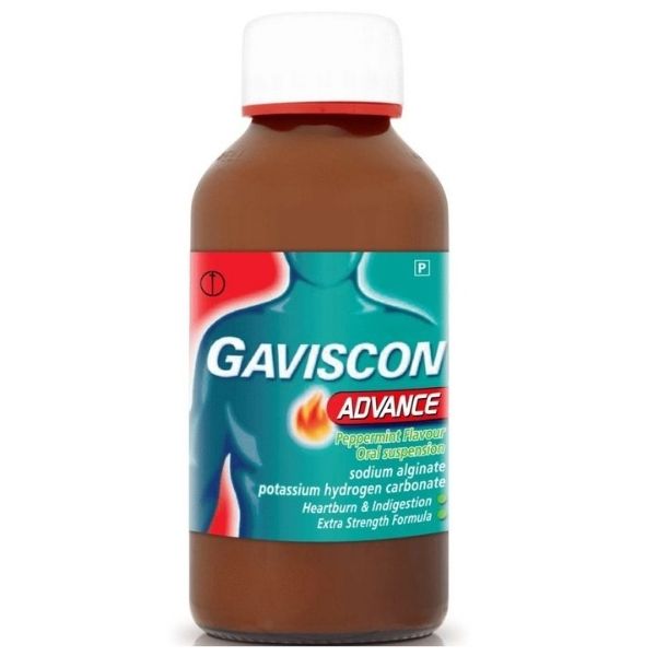 Gaviscon - Advance Peppermint Oral Suspension 300ml (P) - Medaid