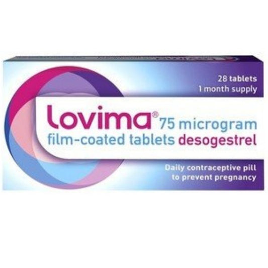 Lovima - Daily Contraceptive 28 Tablets (P) - Medaid International