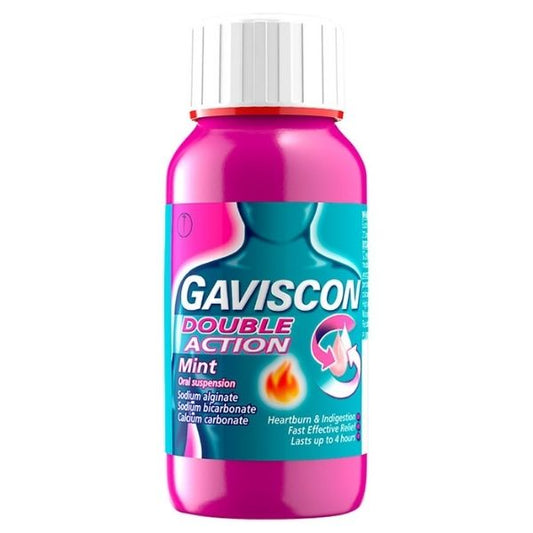 Gaviscon - Double Action Liquid Mint Flavour 150ml - Medaid International