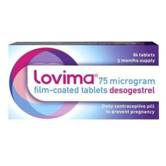 Lovima - Daily Contraceptive 84 tablets - Medaid International