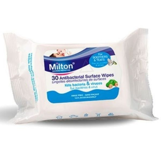 Milton - Anti-Bacterial Surface Wipes x30 - Medaid International