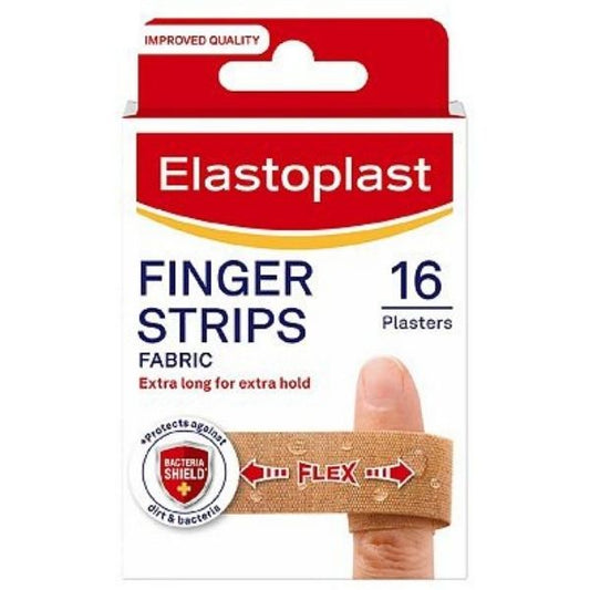 Elastoplast - Finger Strips 16 Plasters - Medaid International