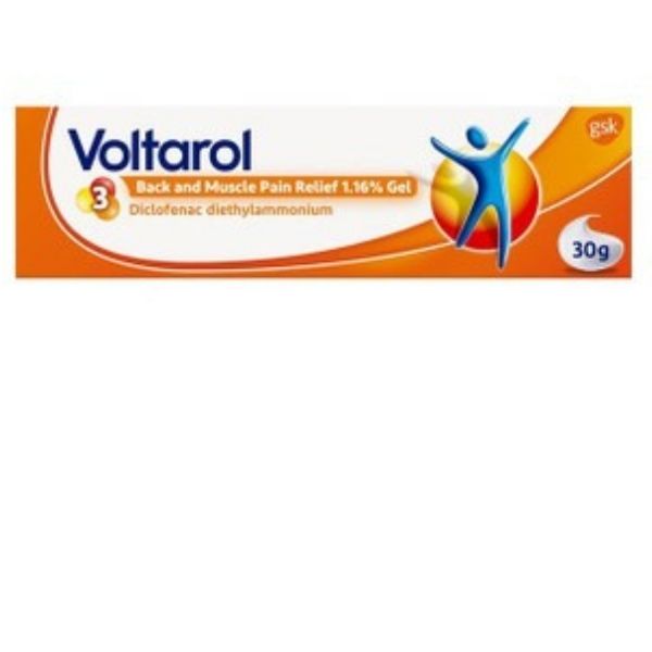 Voltarol - Back & Muscle Pain Relief Gel 30g - Medaid International