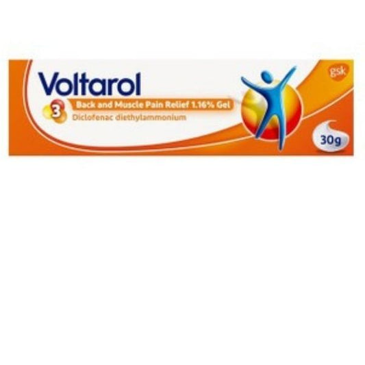 Voltarol - Back & Muscle Pain Relief Gel 30g - Medaid International
