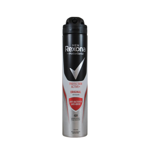 Rexona For Men Antiperspirant Protection Active+Original Spray 200ML - Medaid - Lebanon