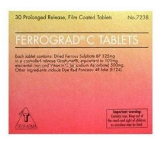 Ferrograd - C Filmtabs Blister 30 Tablets P - Medaid