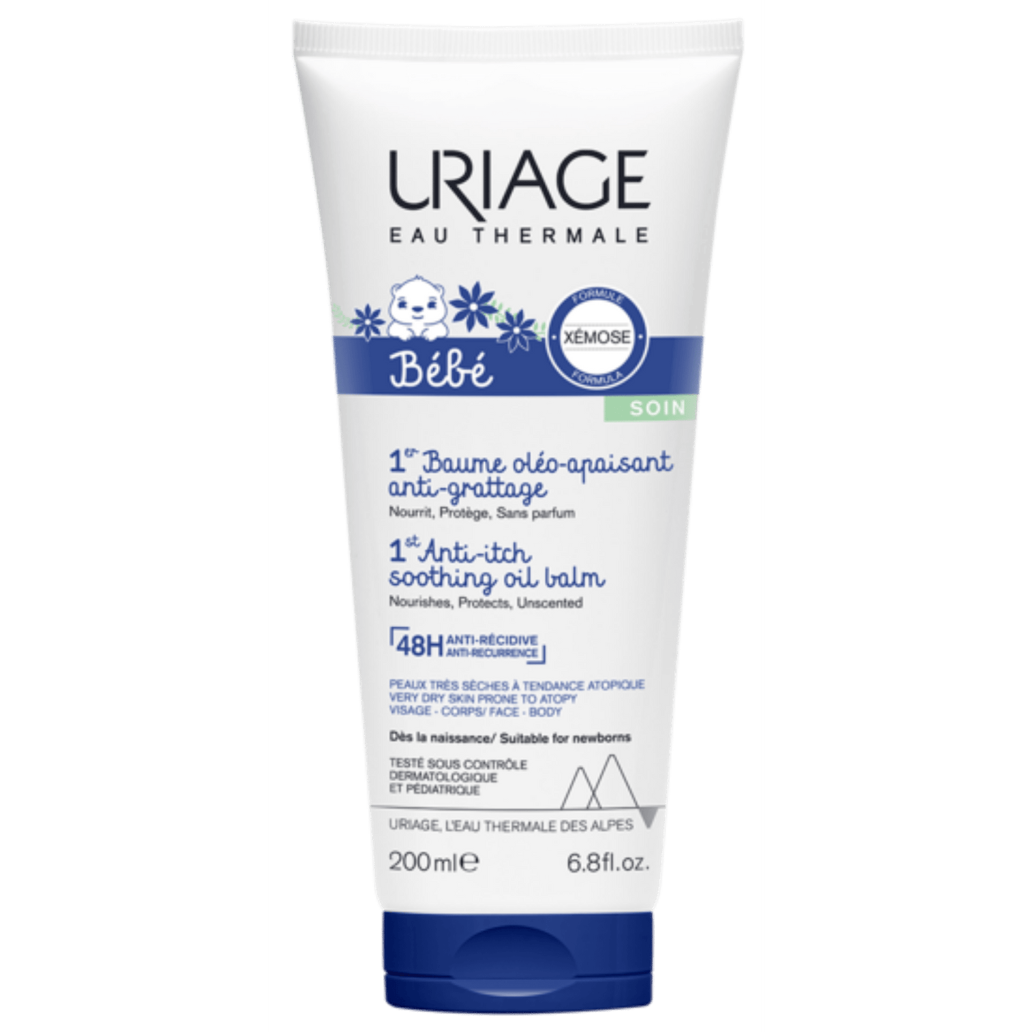 Uriage Bebe 1er Anti-Itch Soothing Balm - 200 ml - Medaid