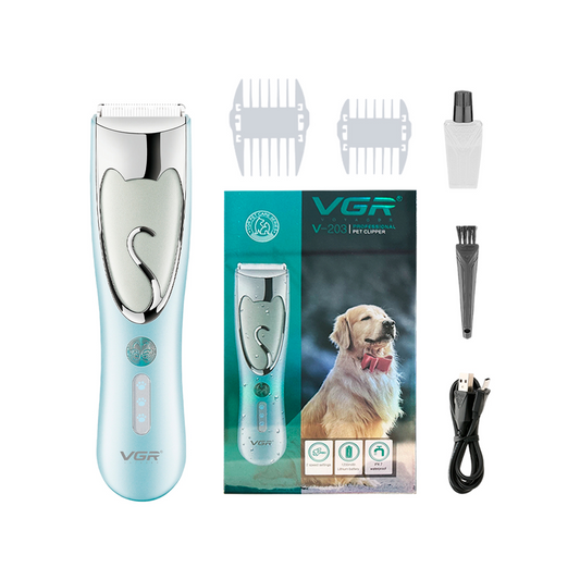 VGR V203 Cordless Dog Clippers Waterproof - Medaid International