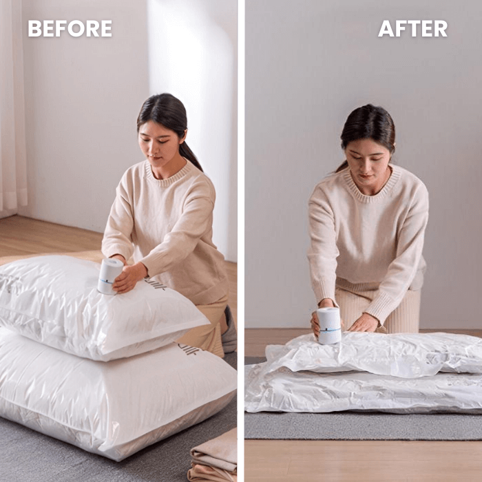 Vacuum Pump + 3 Large Bags - Medaid International