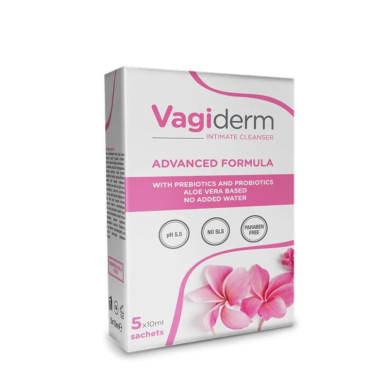 Vagiderm Intimate Cleanser - 10 ml * 5 Sachets - Medaid