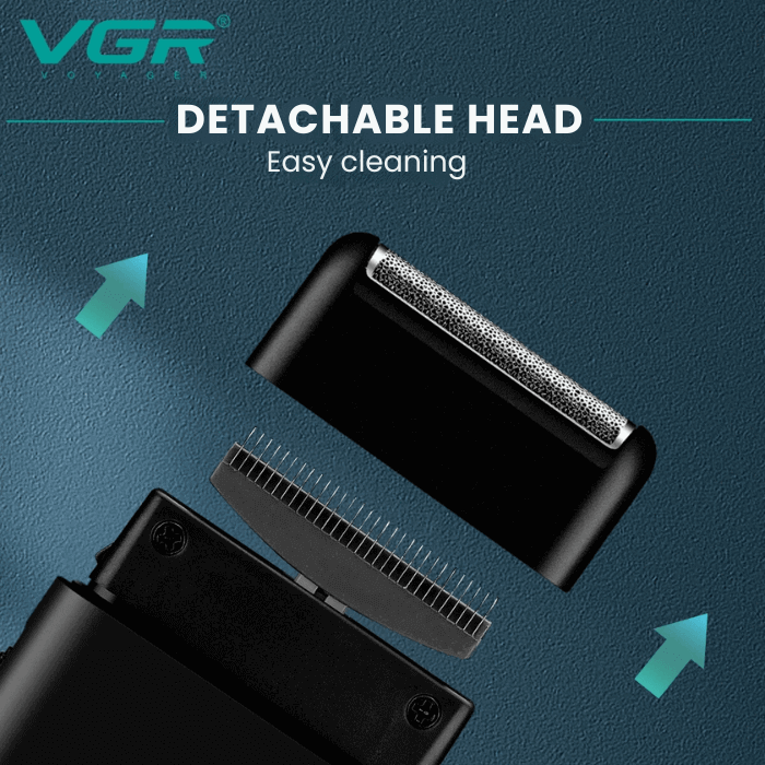 VGR® Electric Razor | Small & Portable - Medaid International