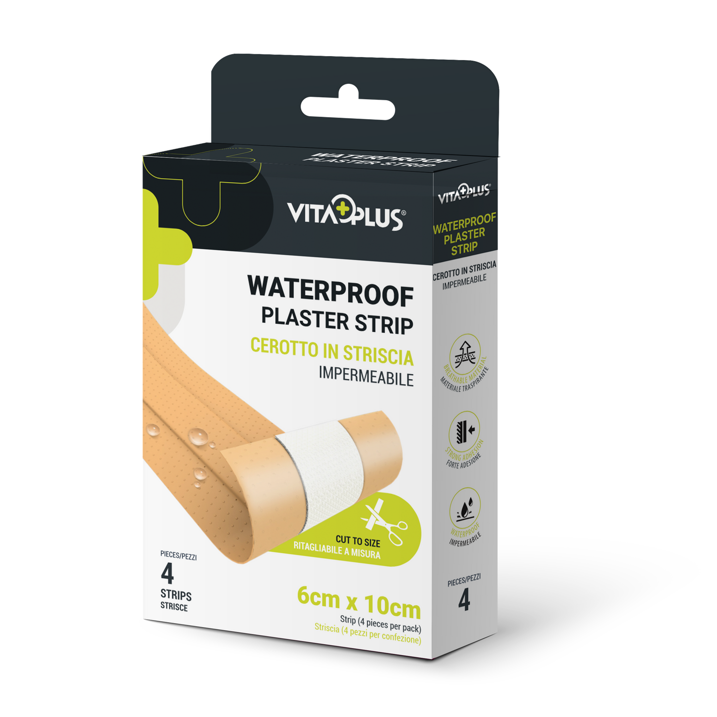 Medinox Vp61201 Warerproof Strip Plaster 4S - Medaid