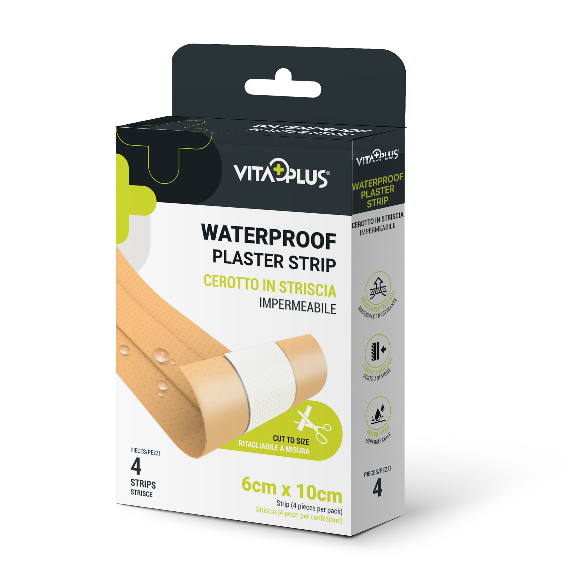 Medinox Vp61201 Warerproof Strip Plaster 4S - Medaid