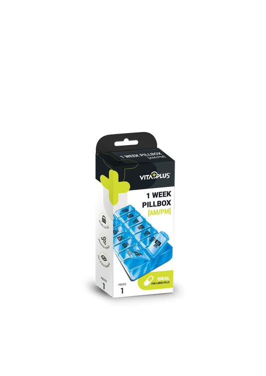 Medinox Vp64011 7 Day Pill Box (Am/Pm) - Medaid