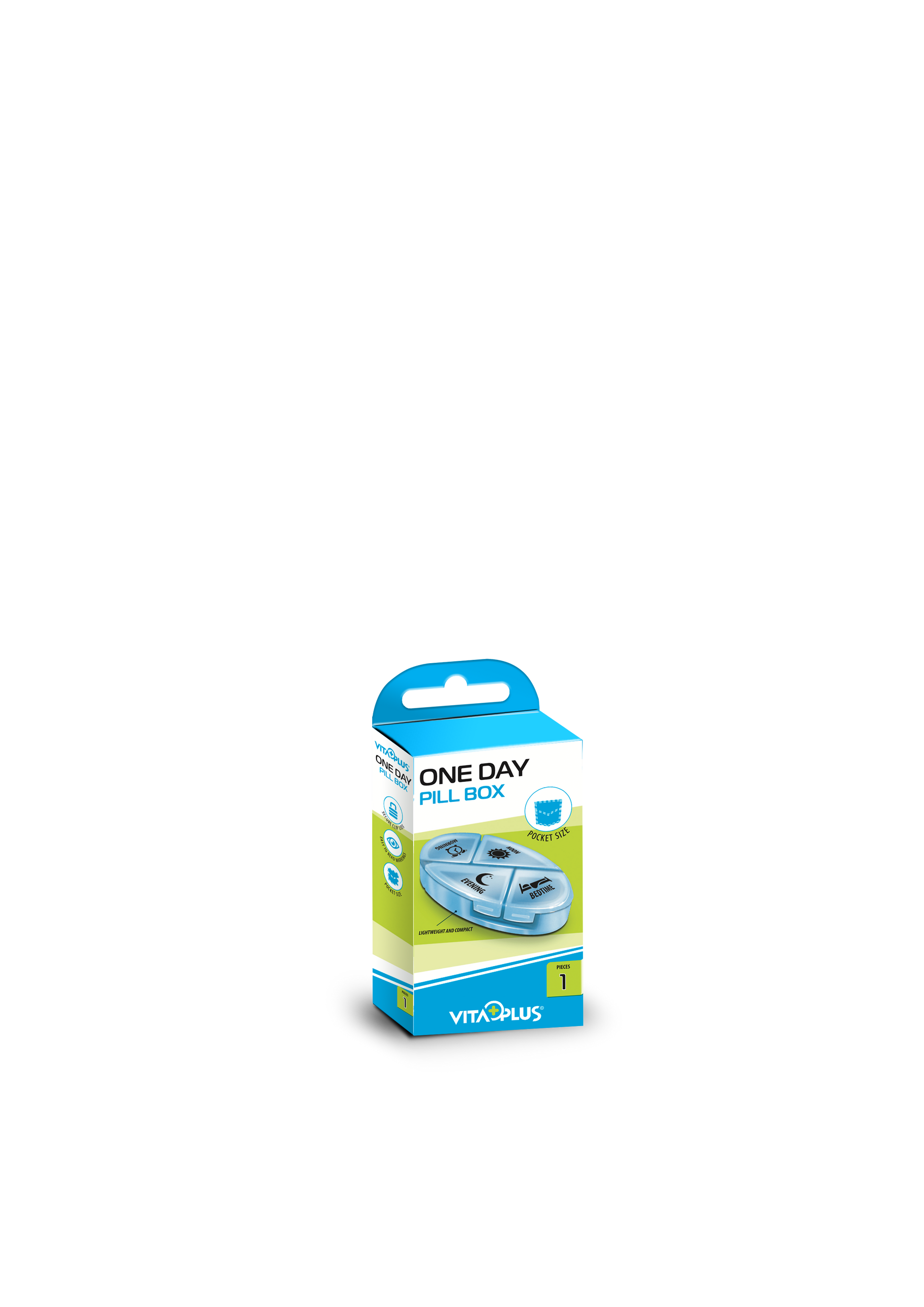 Medinox Vp64091 One Day Pill Box - Medaid International
