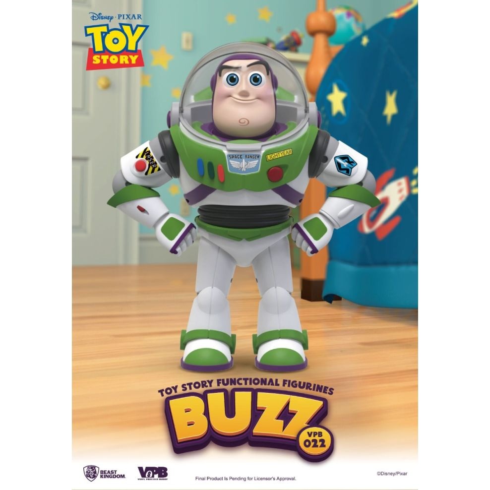 Toy Story Functional Figurines : Buzz VPB-022 By Beast Kingdom - Medaid International