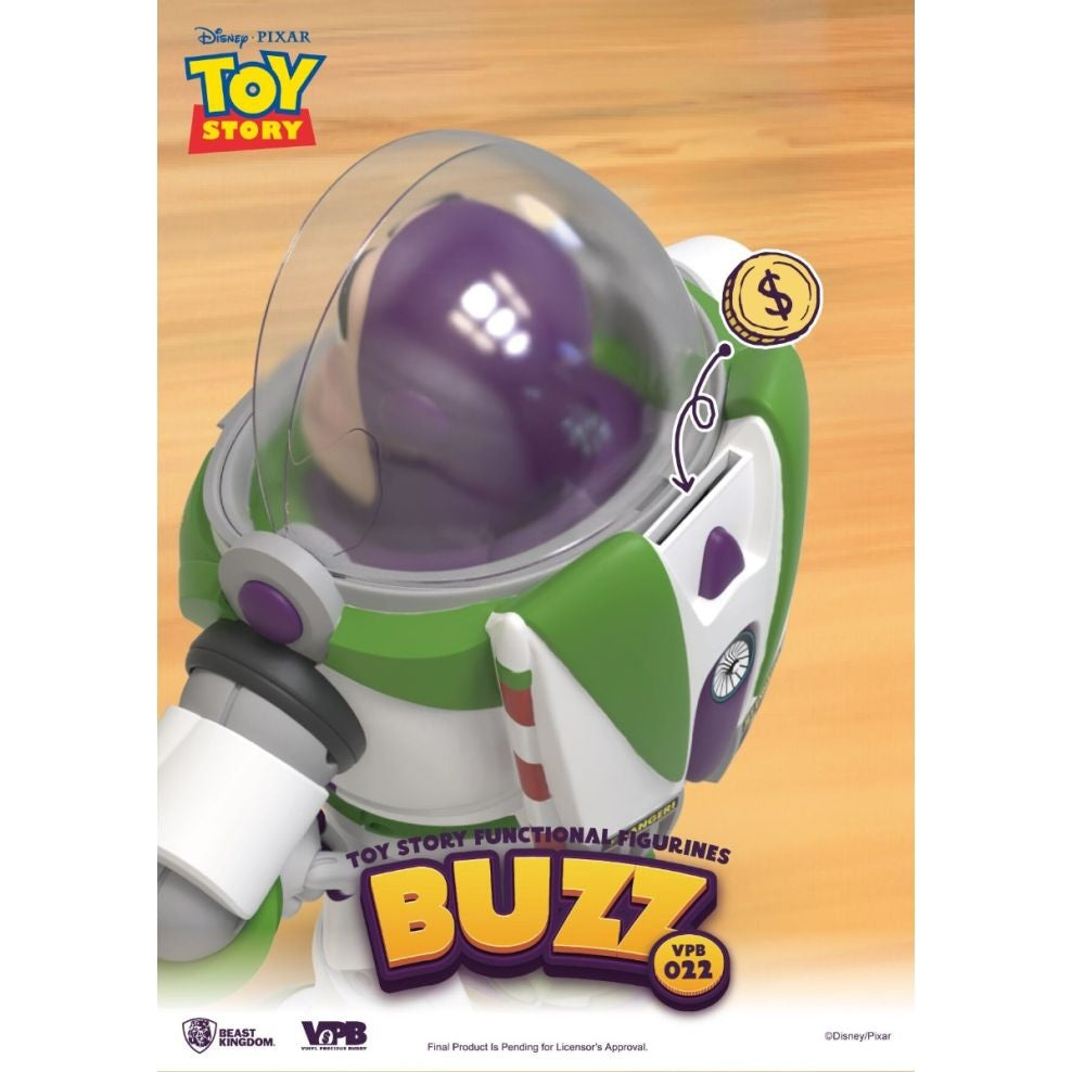 Toy Story Functional Figurines : Buzz VPB-022 By Beast Kingdom - Medaid International