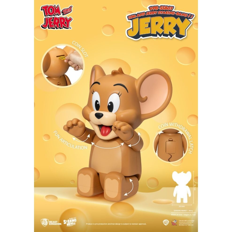 Tom and Jerry SYAKING-BANG!! : Jerry VPB-SSB07 By Beast Kingdom - Medaid International