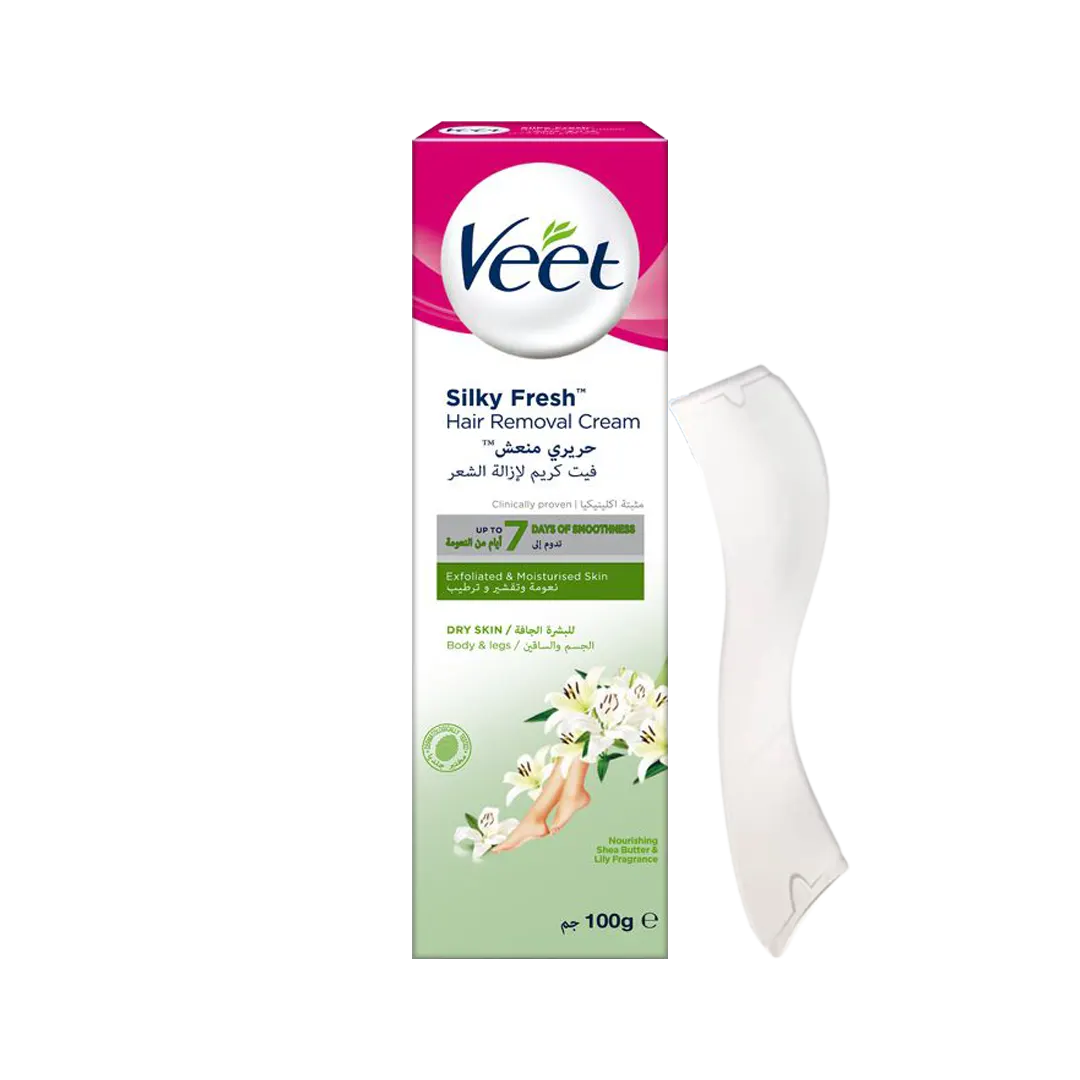 Veet Hair Removal Cream For Dry Skin - 100g - Medaid