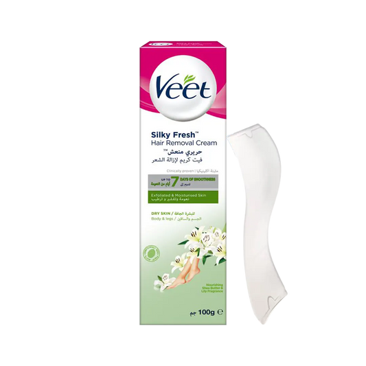 Veet Hair Removal Cream For Dry Skin - 100g - Medaid