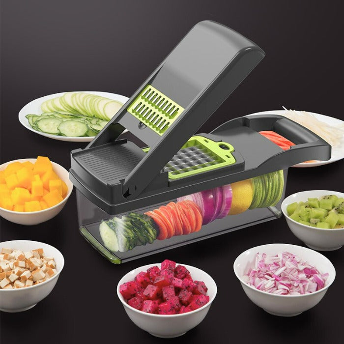 Vegetable Chopper Dicer Cutter | 14-in-1 - Medaid International