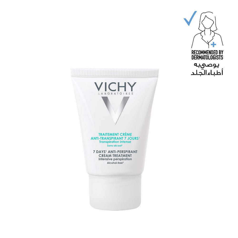 Vichy 7 Days Anti-Perspirant Deodorant Cream - 30 ml - Medaid