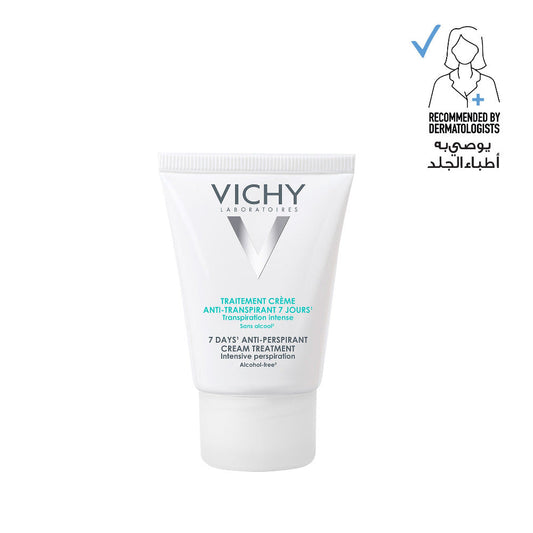 Vichy 7 Days Anti-Perspirant Deodorant Cream - 30 ml - Medaid