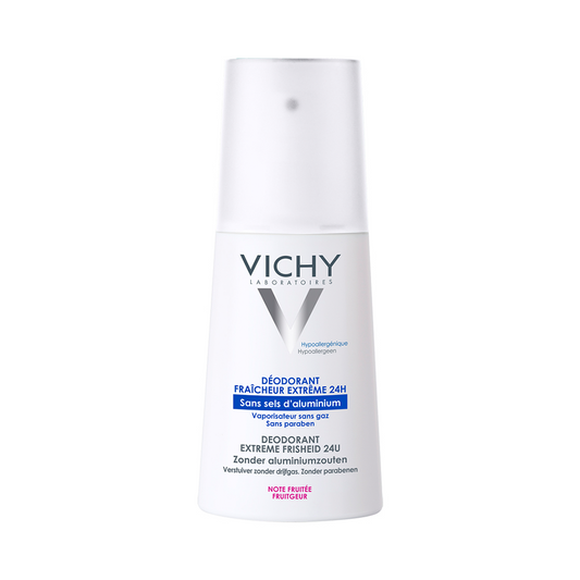 Vichy Ultra-Fresh Deodorant 24-Hour Fruit-Scented Deodorant Spray - 100ml - Medaid