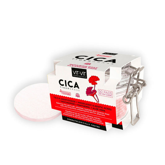 Vit Vit Cleansing Pads Cica 50'S - Medaid