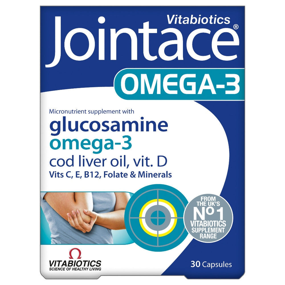 Vitabiotics Jointace Omega 3 - 30 Capsules - Medaid - Lebanon