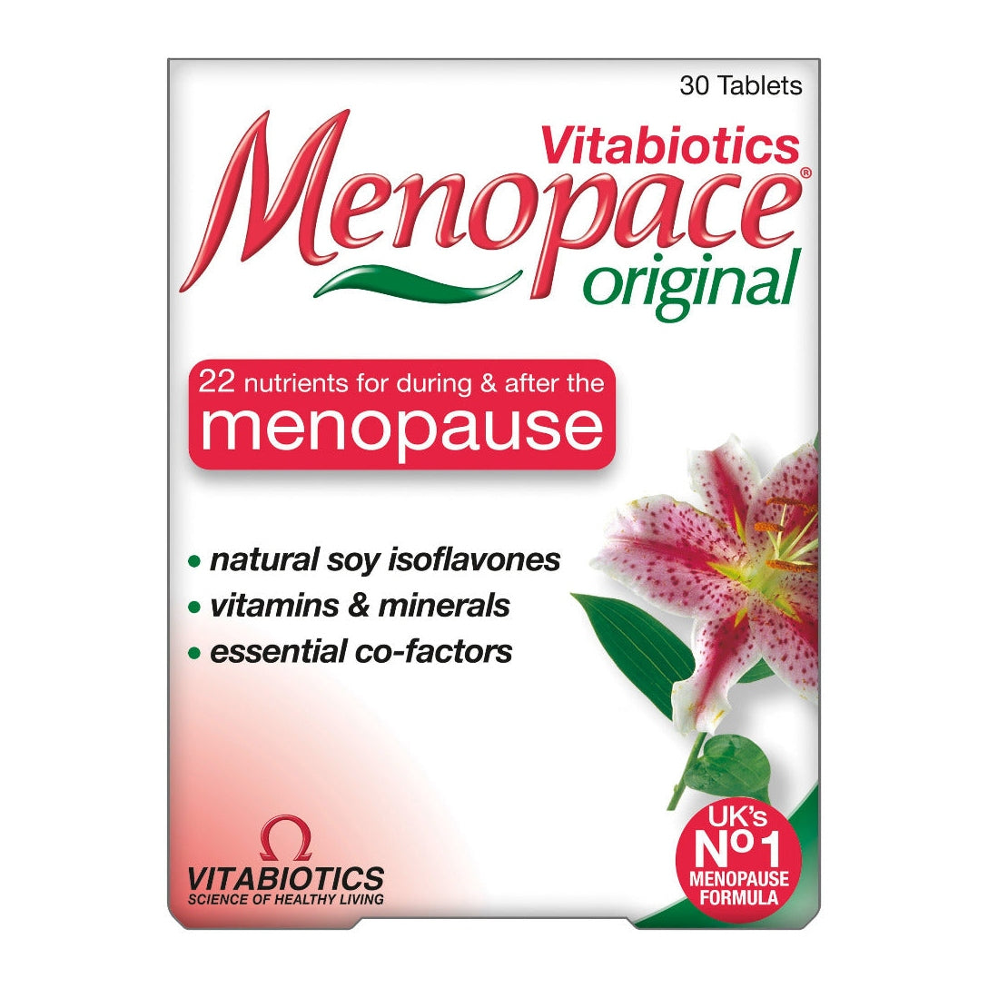 Vitabiotics Menopace Original - 30 Tablets - Medaid - Lebanon