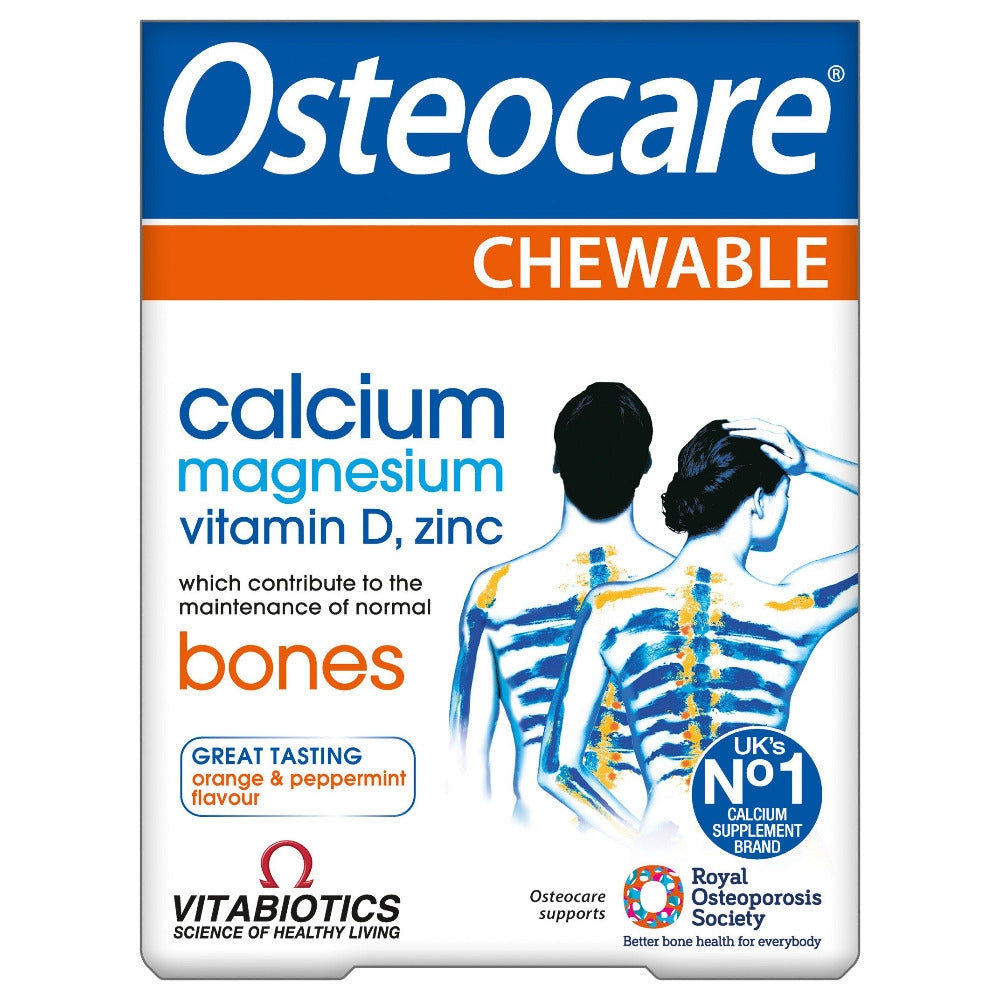 Vitabiotics Osteocare - 30 Chewable Tablets - Medaid