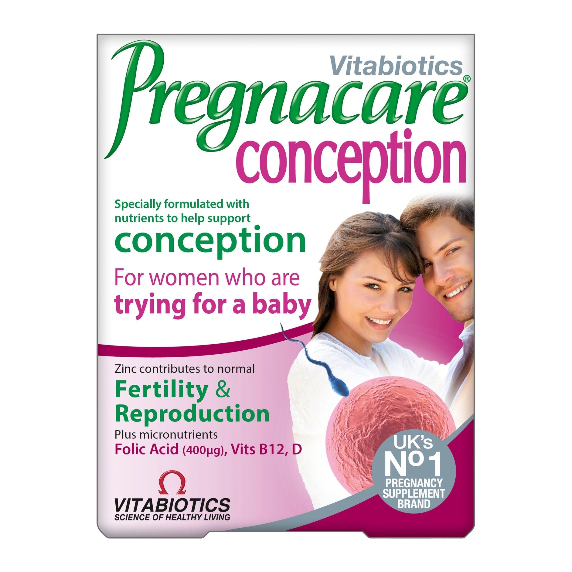 Vitabiotics Pregnacare Conception - 30 Tablets - Medaid