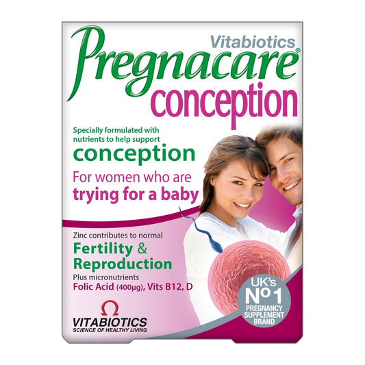 Vitabiotics Pregnacare Conception - 30 Tablets - Medaid - Lebanon