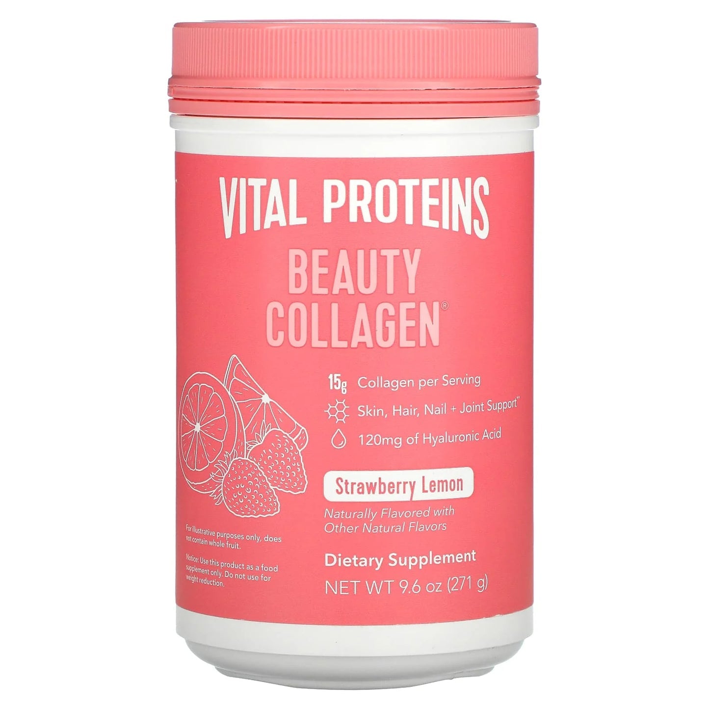 Vital Proteins - Beauty Collagen Strawberry Lemon | 271 g - Medaid International