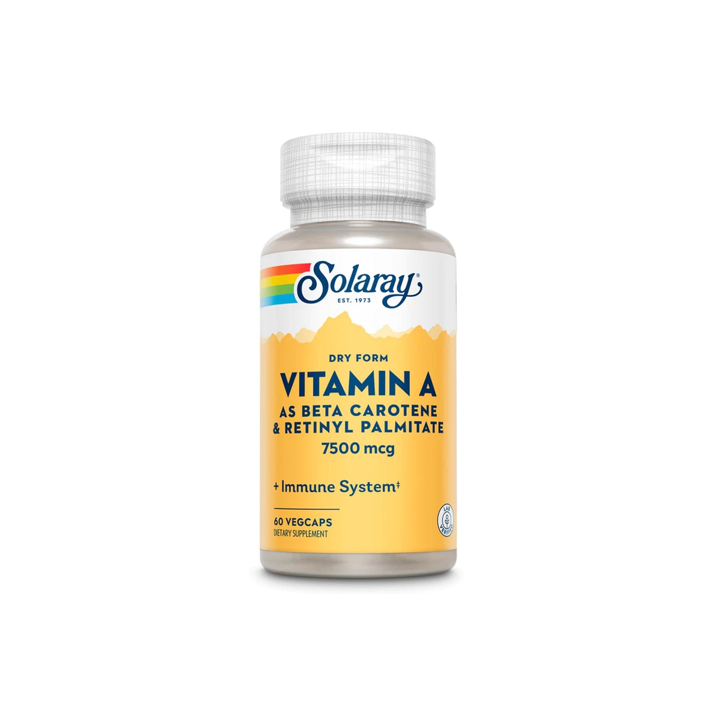 SOLARAY VITAMIN A DRY FORM 7500 mcg - Medaid International