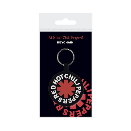 RED HOT CHILLI PEPPERS - LOGO (WOVEN KEYCHAIN) By PYRAMID - Medaid International